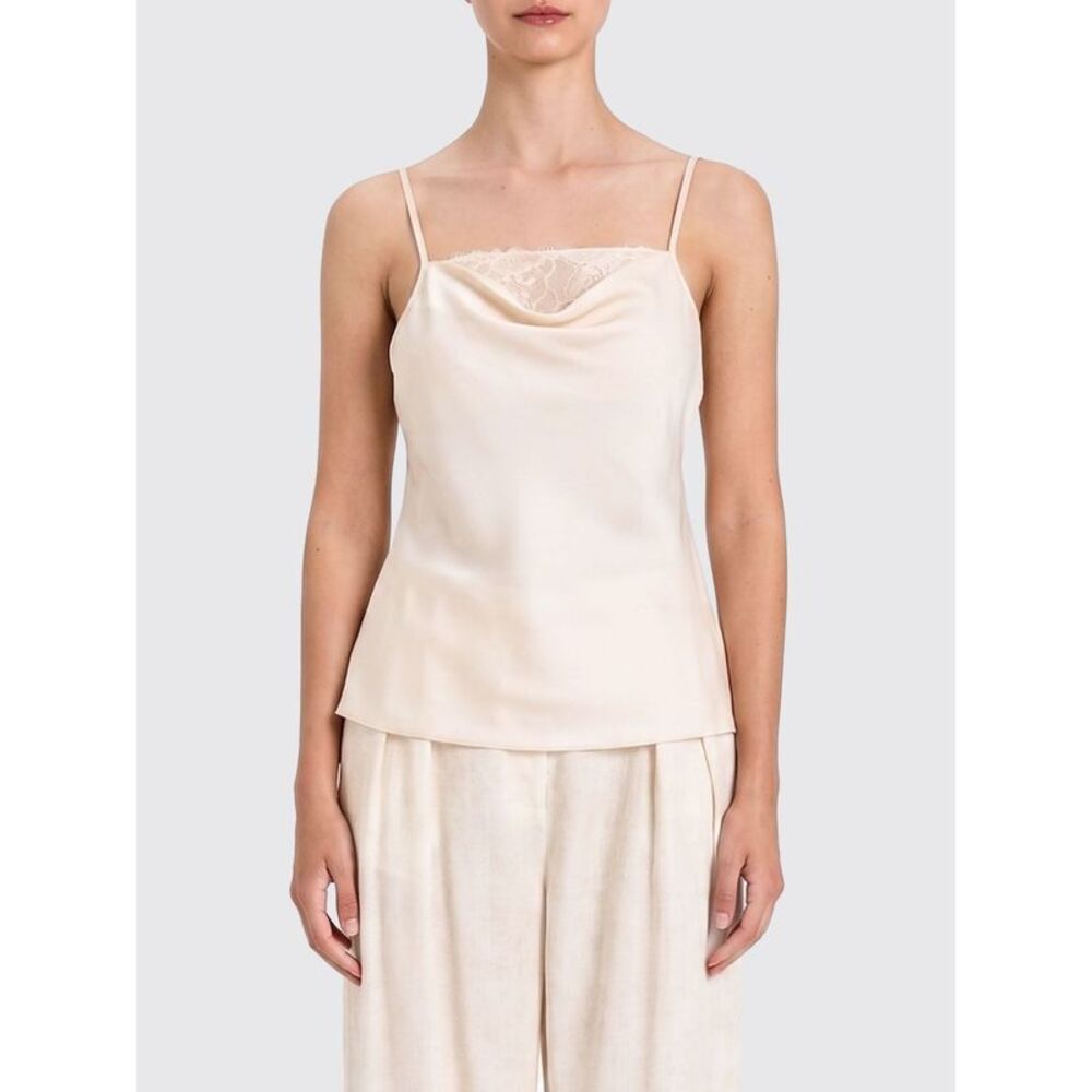 Actitude Twinset Top Woman Beige